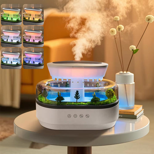 SereniDrop Humidificador de aire y difusor de aceites esenciales